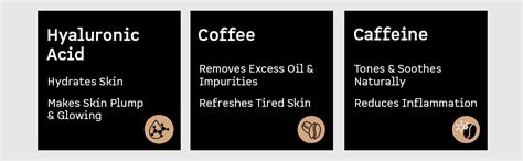 mCaffeine Coffee Toner with Hyaluronic Acid for 24H Hydration & Oil ...