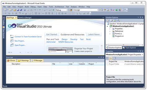 Image result for Visual Basic Studio 2010