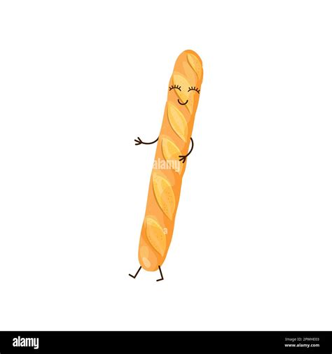 French Baguette Cartoon
