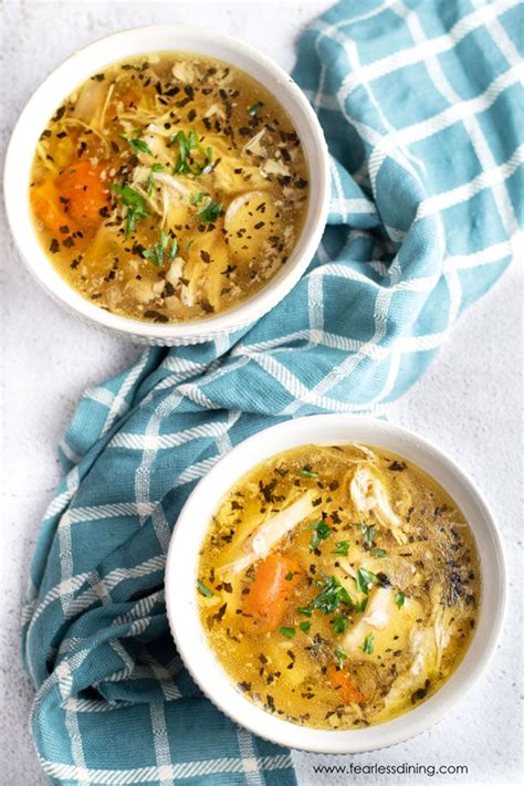 Instant Pot Chicken Soup From Scratch - Fearless Dining