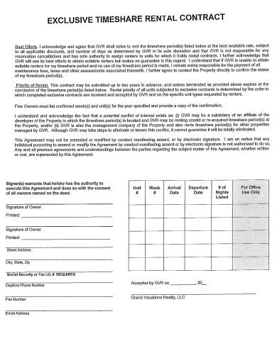Image result for Timeshare Exit Sample Contract