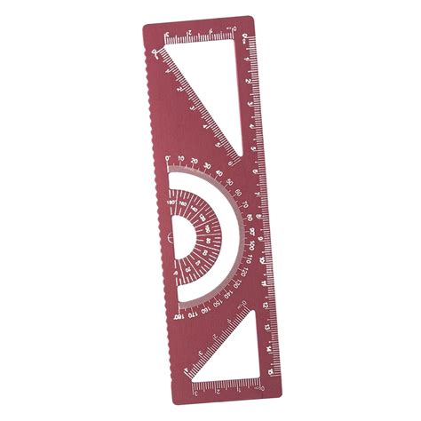 Regla de dibujo matemático Cola 15 cm Regla geométrica | Walmart en línea