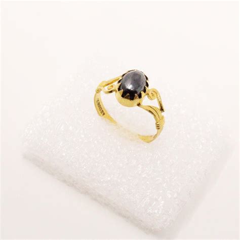 Buy Birth Stone Finger Ring (Gunmetal) in Kerala, India | Chungath ...