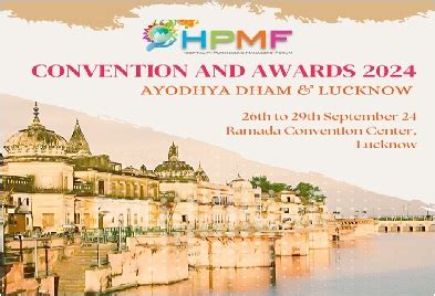 HPMF Convention 2024 to Propel Uttar Pradesh as Global Ecotourism and ...