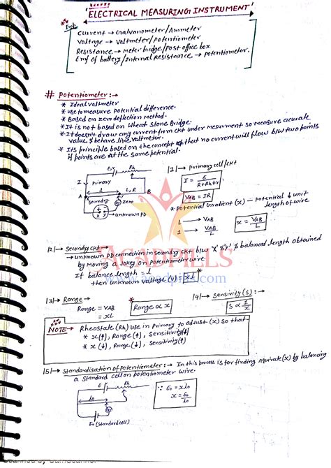 Electrical measuring instruments - ELECTRICAL MEASURING INSTRUMENT Firk ...