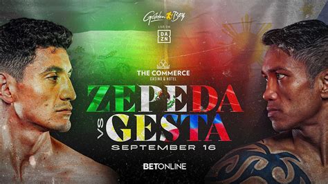 Golden Boy Promotions Presents: Zepeda vs Gesta, The Commerce Casino ...