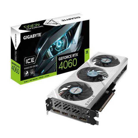 Buy Best Graphics Card Gigabyte RTX 4060 Eagle OC ICE 8GB
