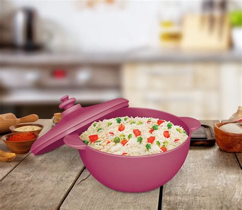 Buy Milton Clearsteel 1500 ml Casserole, Steel Plain Online at Low ...
