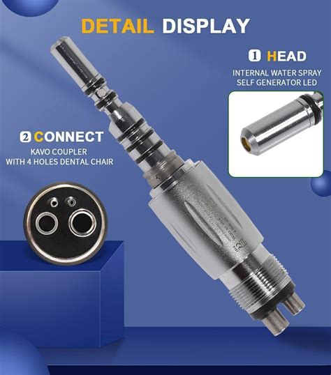 COXO Dental Fiber Optic 45 Degree Surgical Handpiece | Ubuy India