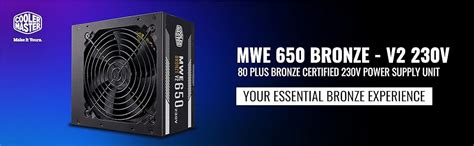 Amazon.in: Buy Cooler Master MWE 650 Bronze V2 Power Supply - Non ...