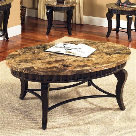 Oval Coffee Table Sets Decorating Ideas | Roy Home Design