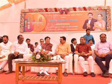 Balwantsingh attended the mass marriage festival held at Billiya and ...