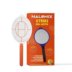 Halonix Bug Zapper Anti-Mosquito Racquet, Insect Killer Bat with ...