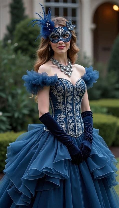 a stunning costume party dress in 2025 | Masquerade ball gowns ...