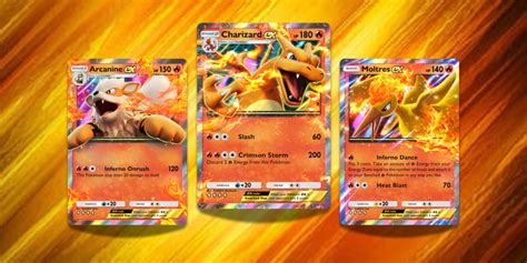 Legendary Fire Pokemon Cards Charizard / Legendary Treasures / 19/113