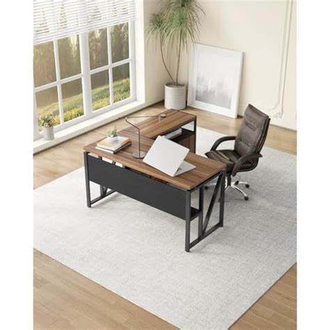LITTLE TREE 55 Executive Computer Desk and lateral File India | Ubuy