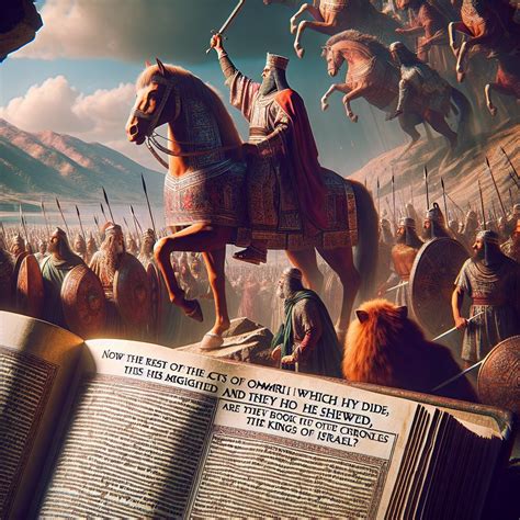 1 Kings 16:27 Artwork | Bible Art