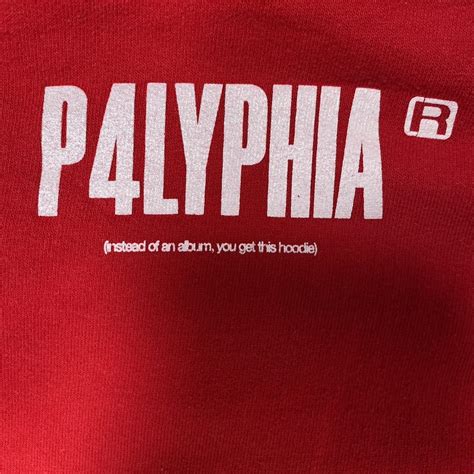 Polyphia Album 4 Hoodie Size: Medium Colors: Red,... - Depop