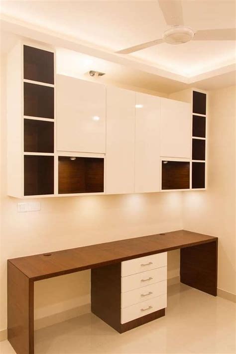 Computer Study Table for Two with Demarcation 的图像结果