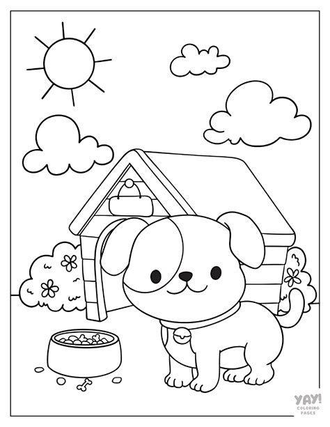 Dog coloring pages free printable – Artofit