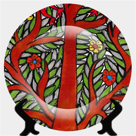 Buy Paysmart Rare Handcrafted 3D Ceramic Designer Plate with Stand ...