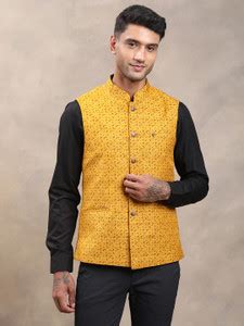 TURTLE Self Design Men Waistcoat - Buy TURTLE Self Design Men Waistcoat ...