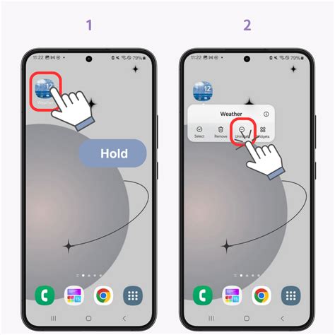 Android 12 Weather Widget 的图像结果