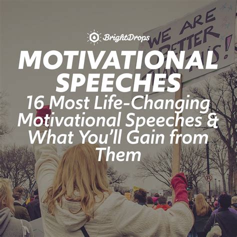 Motivation For Speech