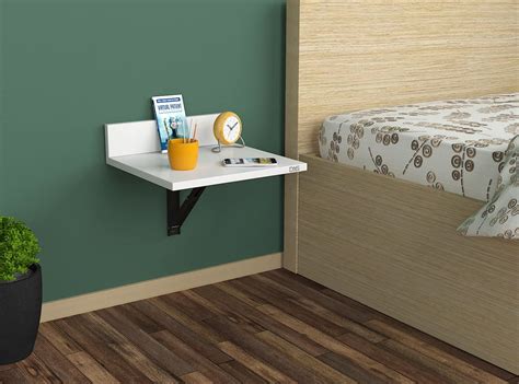 DAS Raquel Engineered Wood Study Desk/Wall Mount Table for Bedroom ...