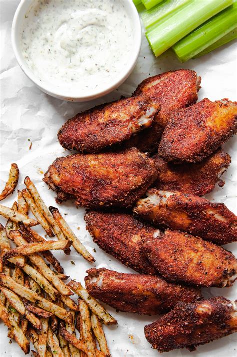 The BEST Dry Rubbed Chicken Wings - The Relished Meal | Dry rub chicken ...
