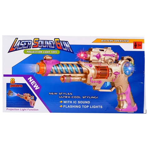 Planet of Toys Laser Sound Gun : Amazon.in: Toys & Games
