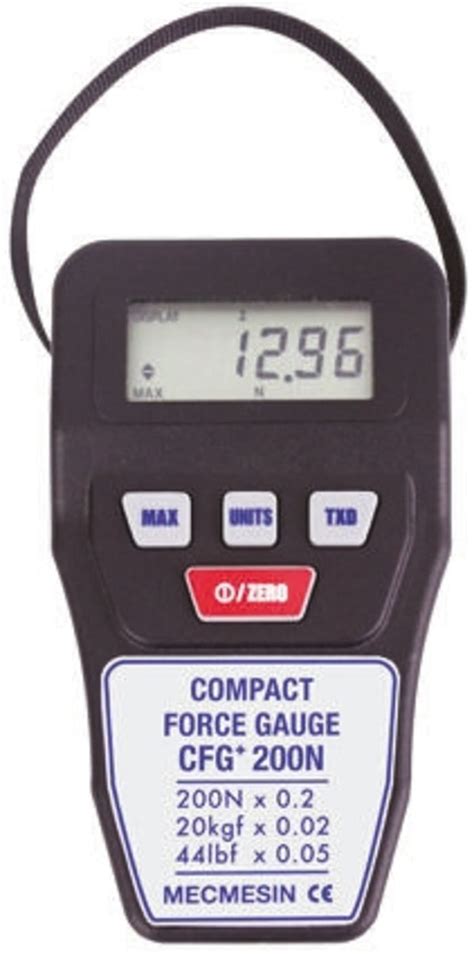 860-022 Mecmesin | Mecmesin 860-022 Force Gauge 500 Hz RS232, Range ...