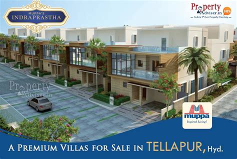 Muppas Indraprastha Villas in Tellapur offers Versatility And Veritable ...