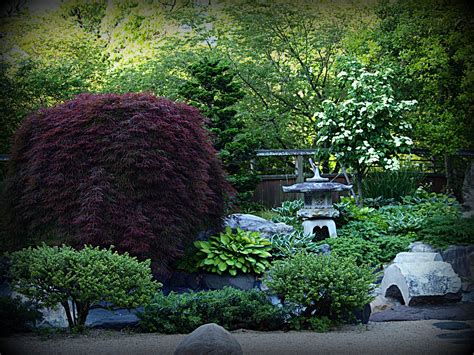 Japanese Garden in Bethlehem by the Bethlehem Public Library by John ...