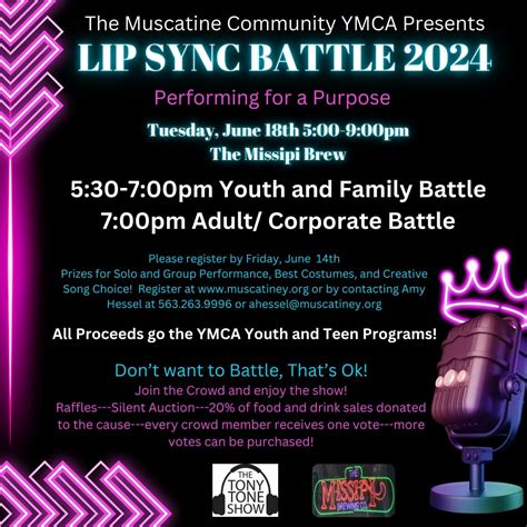 Lip Sync Battle 2024 : Greater Muscatine Chamber of Commerce and Industry