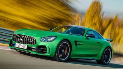 It's the 577bhp, mad as a badger Mercedes AMG GT R | Top Gear