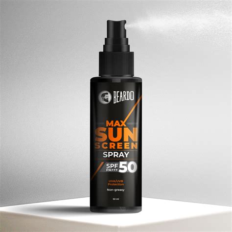 Beardo Max Sunscreen Spray SPF-50 – ONESTOP-MALL OF SALON PRIVATE LIMITED