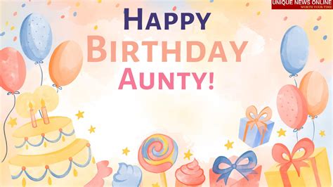 Birthday Wishes For Aunt - Birthday Wishes, Happy Birthday Pictures