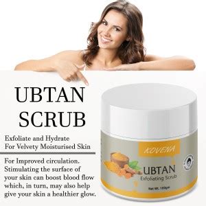 KOVENA Ubtan Face & Body Scrub for Soft-Smooth Skin |For Men & Women ...