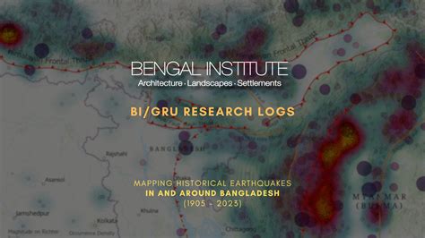 BI/GRU Research Logs: Mapping Historical Earthquakes in and around ...