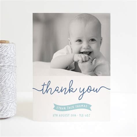 Thank You Baby Cards Messages at Katie Butters blog
