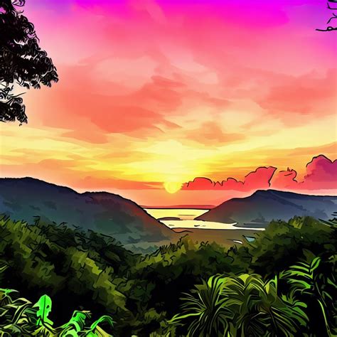 Create Sunset Swirl with Bing Image Creator 的图像结果