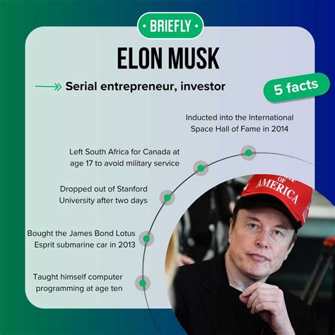 Elon Musk's height, weight, and lesser‑known facts about the billionaire - Briefly.co.za