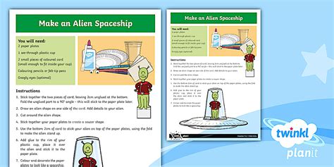 Image result for Alien Spaceship EYFS Construction