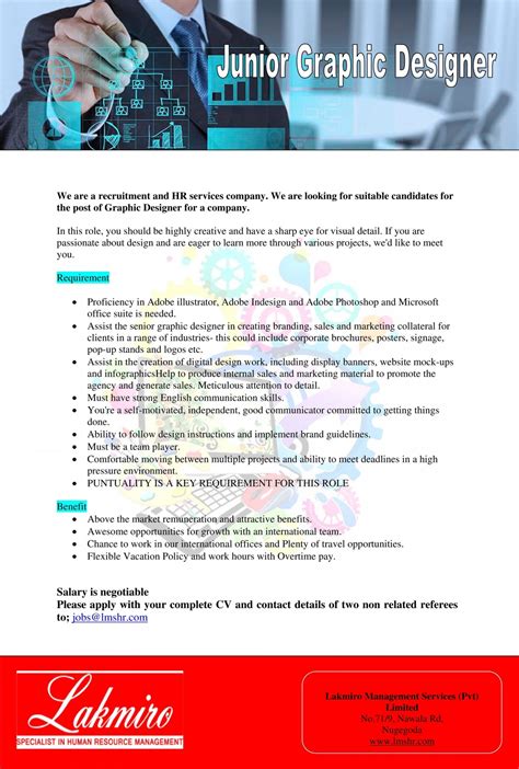 Jr Graphic Design Job at Lynne Griffin blog