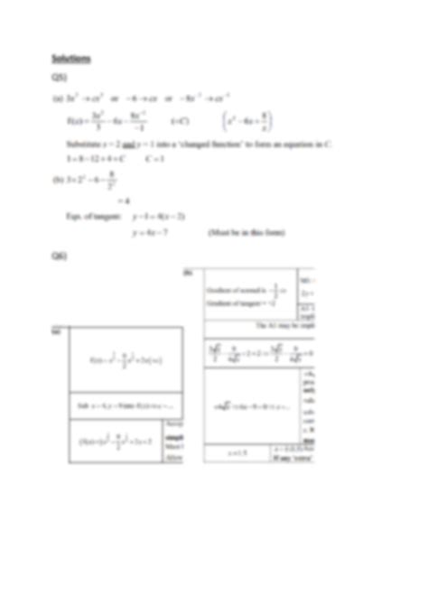 Image result for A Level Integration Examples