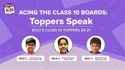 Image result for Class 10 Board Topper