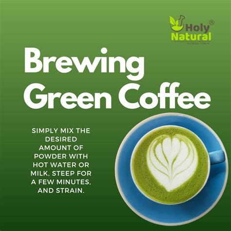 Green Coffee Beans Powder| Holy Natural