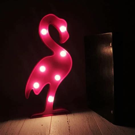 Mini Marquee Light Flamingo | Whimsical Illumination | ChronosLights ...