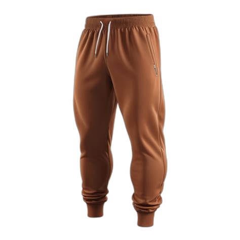 3d rendered Brown sweatpants for sports 38845522 PNG